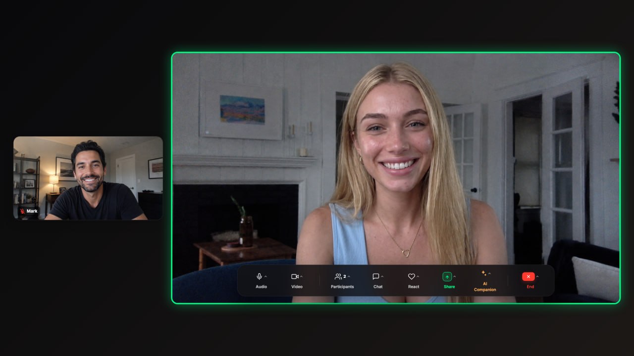 Virtual practice date video call